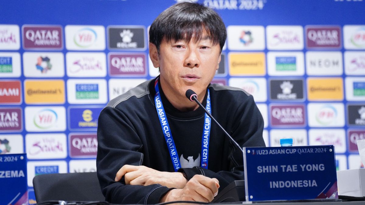 Shin Tae-yong Admits Preparations For The U-23 Indonesian National Team Are Not Perfect Because It's Not The FIFA Calendar