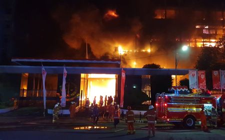 Kebakaran Besar di Kejaksaan Agung, Lokasinya di Gedung Utama