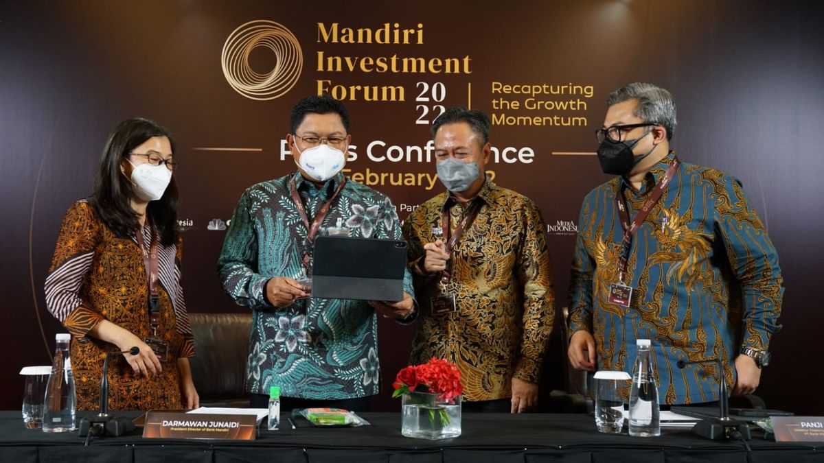 Bank Mandiri Boss Supports Government To Open Investment Faucet For 20 Thousand Owners Of Capital With Assets Of US$4 Trillion