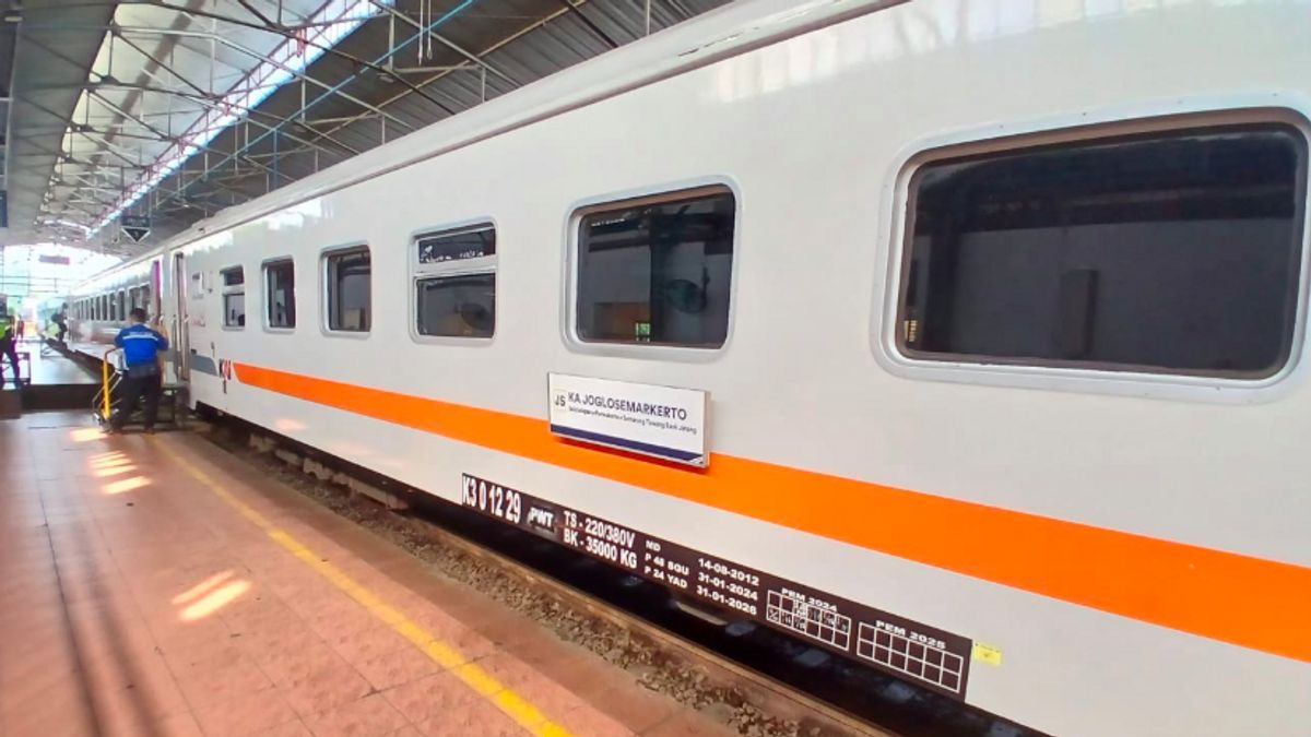 KA Joglosemarkerto Paling Diminati Selama Angkutan Nataru 2025/2026