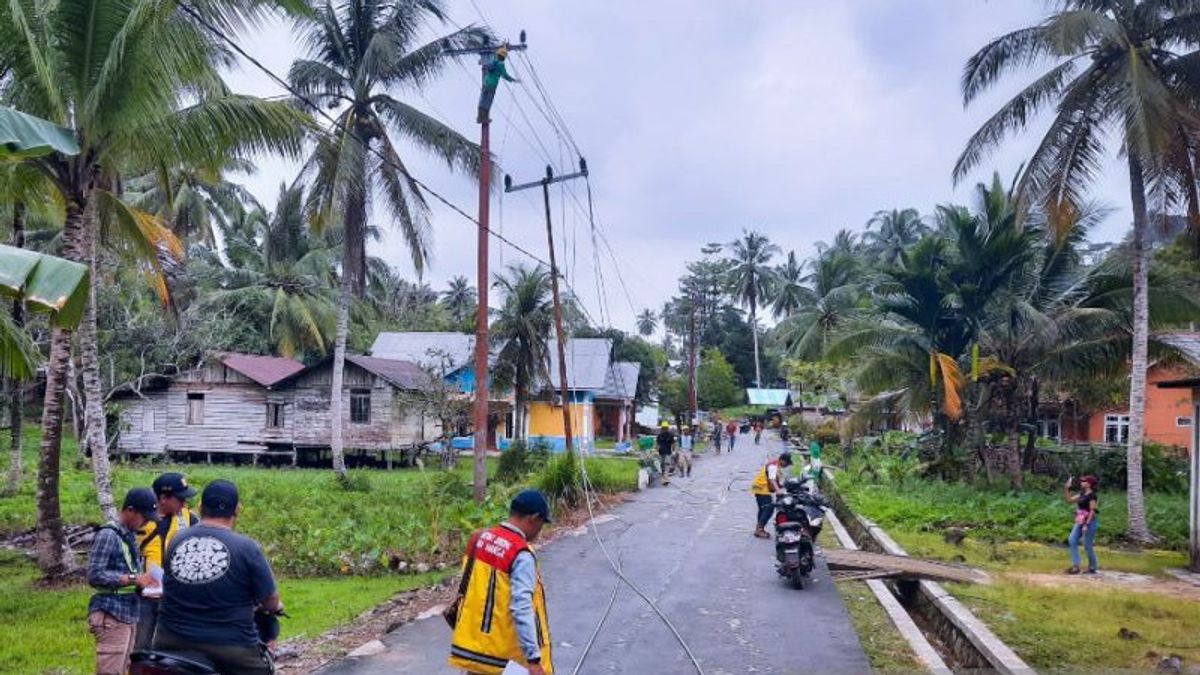 10 Days Of Power Outage Due To Natuna Serasan Landslide, PLN: This Afternoon It's On!