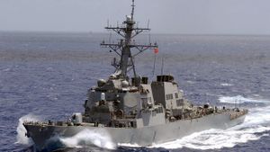  Ketegangan China-Taiwan Meningkat, Kapal Perusak Rudal Amerika Serikat Hadir di Taiwan 