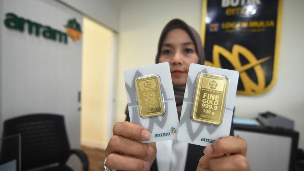 Antam's Gold Price Increases By Rp. 9,000 Ahead Of The Weekend, Check The List!