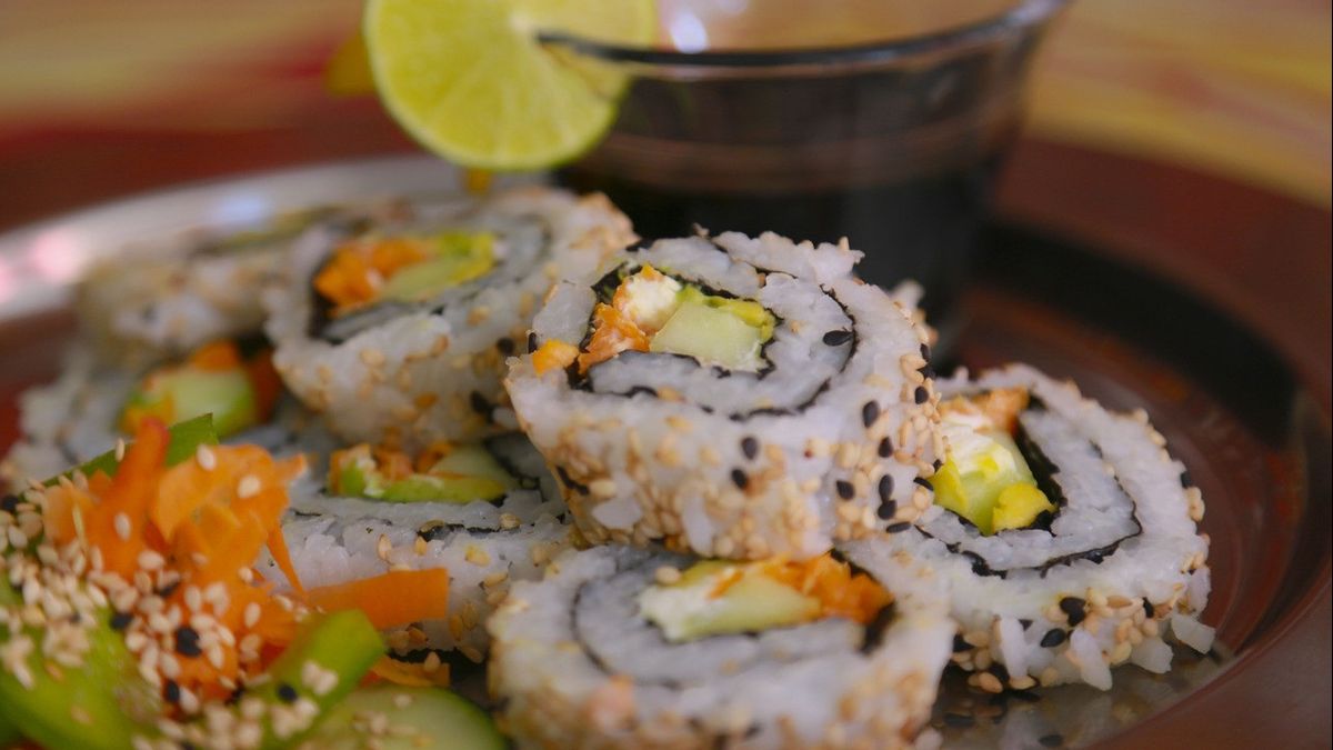 How To Make Delicious And Nutritious Vegetable Sushi