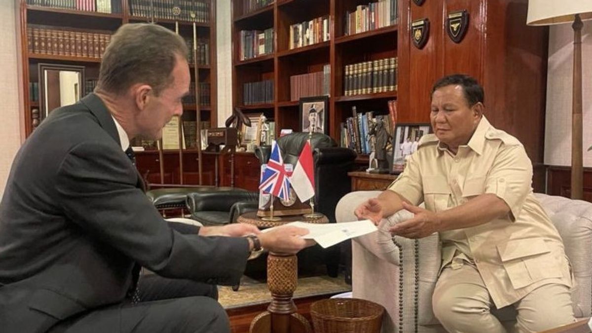 Apportez le message de Rishi Sunak, ambassadeur britannique en rencontrant et félicitez Prabowo