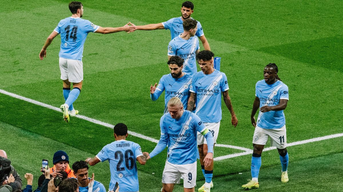 Man City Menang, Haaland Cetak Gol ke Eks Klub Borussia Dortmund 