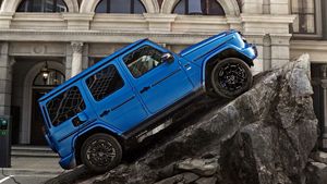 le électrique Mercedes-Benz G-Classe, vendu en avril seulement