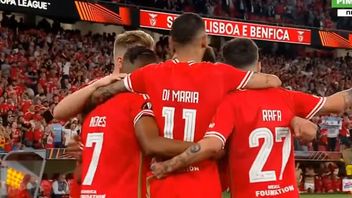 Rafa Silva-Angel Di Maria Brings Benfica To Win 2-1 When Menjamu Marseille In The First Leg Of The Europa League