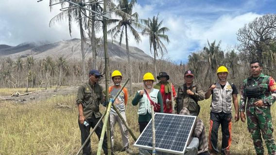 Badan Geologi Pasang Peralatan Seismik Baru di Pulau Ruang