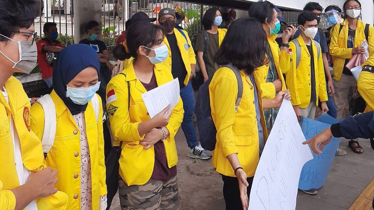 印尼大学学生执行委员会透露不参加4月11日示威行动的原因，但仍拒绝三届校长