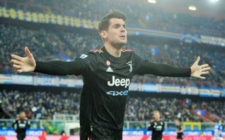 Dua Gol Alvaro Morata Bantu Juventus Pastikan Tiga poin di Kandang Sampdoria