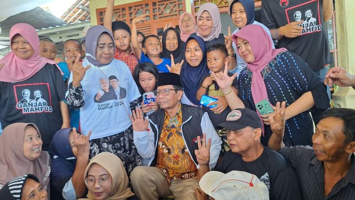 L'histoire de Mahfud Lahap mangeait chez eux pendant sa visite à Lampung
