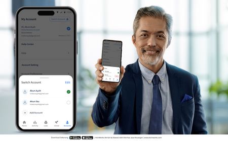 KoinWorks Ajak Pengguna Gunakan Fitur Switch Account untuk Investasi Keluarga