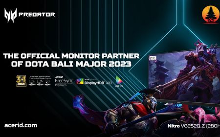 Jadi Partner Turnamen Esport Internasional, Acer Hadirkan 130 Monitor di Bali Major 2023