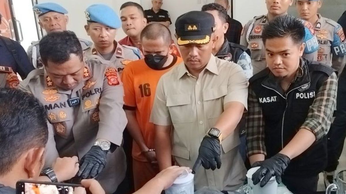 Police Destroy Narcotics Evidence Worth IDR 10 Billion In Bogor