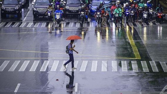 Jakarta Weather Today: Rain Potentially Guyur Capital Day