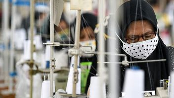  PPKM النقصان ، وزير الصناعة اجوس Gumiwang يعتقد صناعة المنسوجات ومنتجات النسيج (TPT) سوف تتسارع