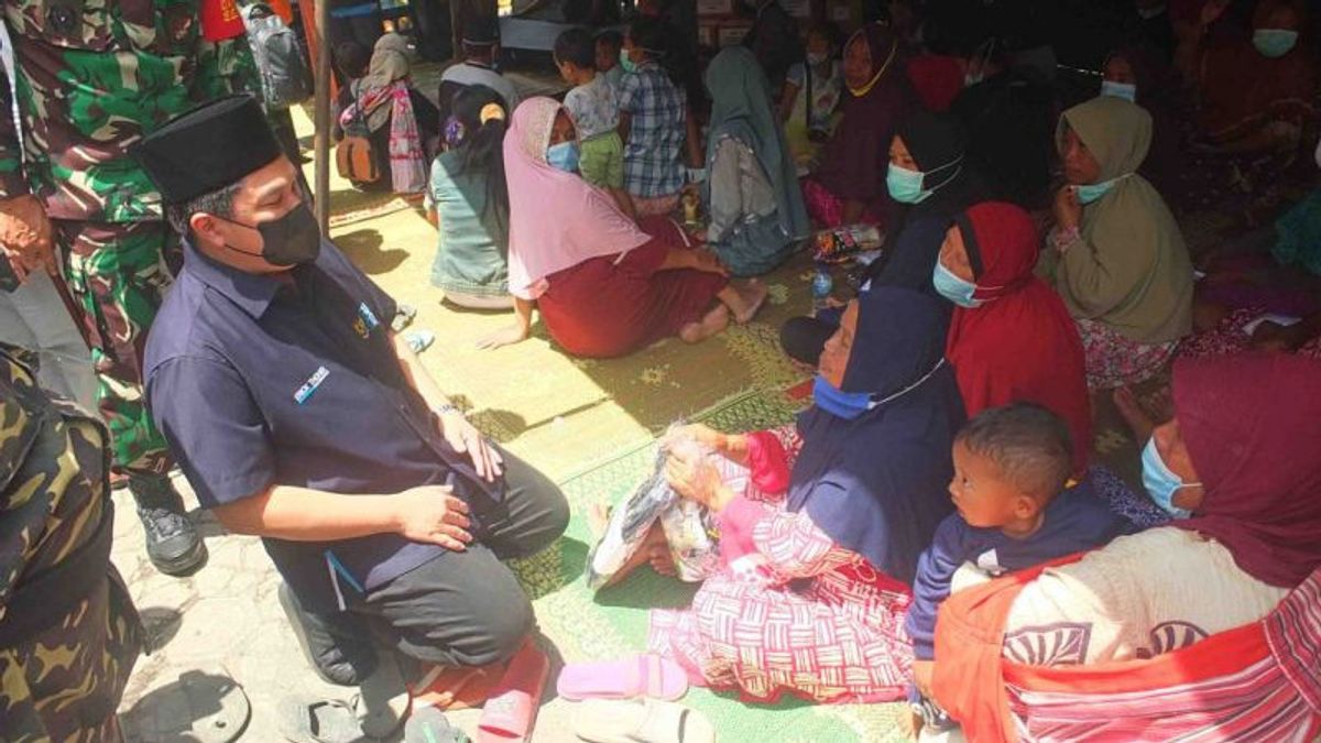 Menteri BUMN Erick Thohir: Anak Korban Terdampak Bencana Semeru Bakal Dapat Beasiswa