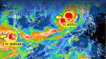 BMKG解释了在苏门答腊岛造成水文气象灾害的旋风