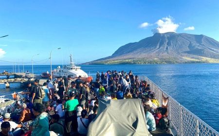 Bahaya Awan Panas, Wilayah 6 Km dari Puncak Gunung Ruang Telah Dikosongkan