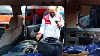 Mobil Pelaku Ini Bisa Tampung 495 Liter Solar Subsidi dan Dijual ke Industri dengan Harga Tinggi