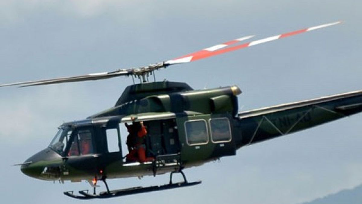 This Type Of Helicopter That Will Evacuate The Body Of Nakes Gabriela From Kiwirok