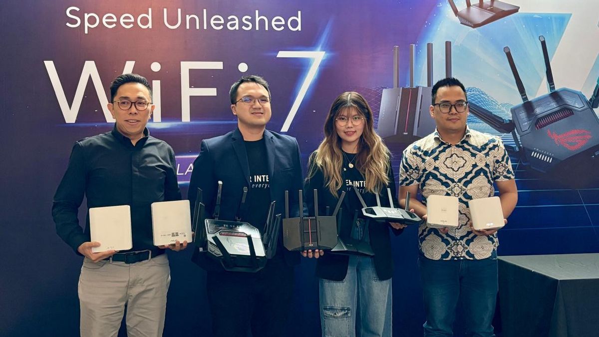 ASUS 在印度尼西亚推出了一系列具有WiFi 7标准的路由器