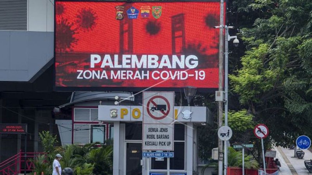 Kota Palembang Keluar dari Status Zona Merah COVID-19