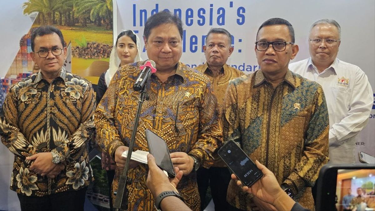 Airlangga Sebut Perang Dagang AS-China Tak Ganggu Perdagangan RI