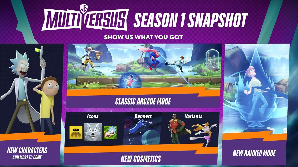 Konten Musim Pertama dari Gim MultiVersus akan Tambahkan Mode Arcade dan Karakter Baru