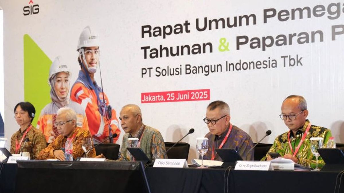 Semen Indonesia的子公司支付了3725亿印尼盾的股息