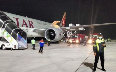 Penerbangan di Bandara Lombok Tidak Terpengaruh Erupsi Gunung Merapi