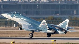 La première, la Russie montre l’avion de combat de cinquième génération Sukhoi Su-57 à l’exportation en Chine