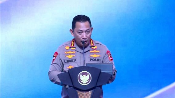 Make Sure The Licensing For Events Is Easy, The National Police Chief Follows Up On Jokowi's Directives: Manage Online, At Most 14 Days So