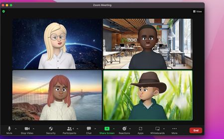 Zoom Kini Luncurkan Fitur Avatar untuk Rapat Mirip Instagram