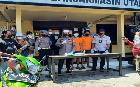 Pencuri Motor Modus Tawaran Lowongan Kerja di Banjarmasin Diringkus Polisi