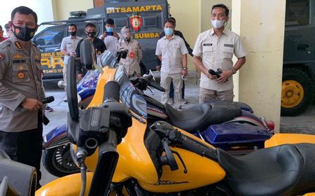 Dokumen 5 Moge Harley-Davidson yang Rombongannya Terlibat Pengeroyokan TNI Dipastikan Polisi Bodong