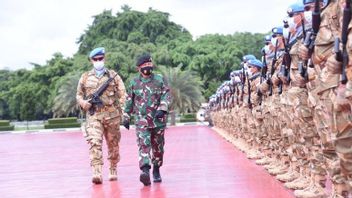 1 090 Forces Armées Nationales Indonésiennes Envoyées Au Liban Pour Une Mission De Paix