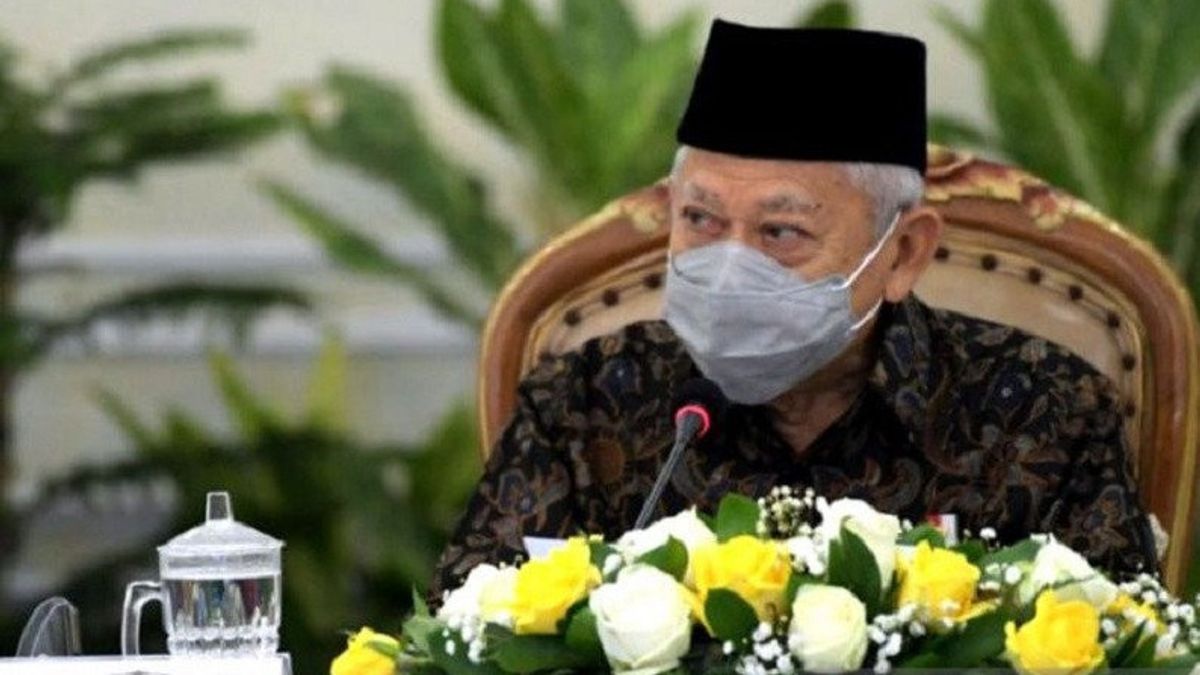 印尼瓦克夫的潜力每年达到 180 万亿印尼盾， 副总统马鲁夫： 尚未使用