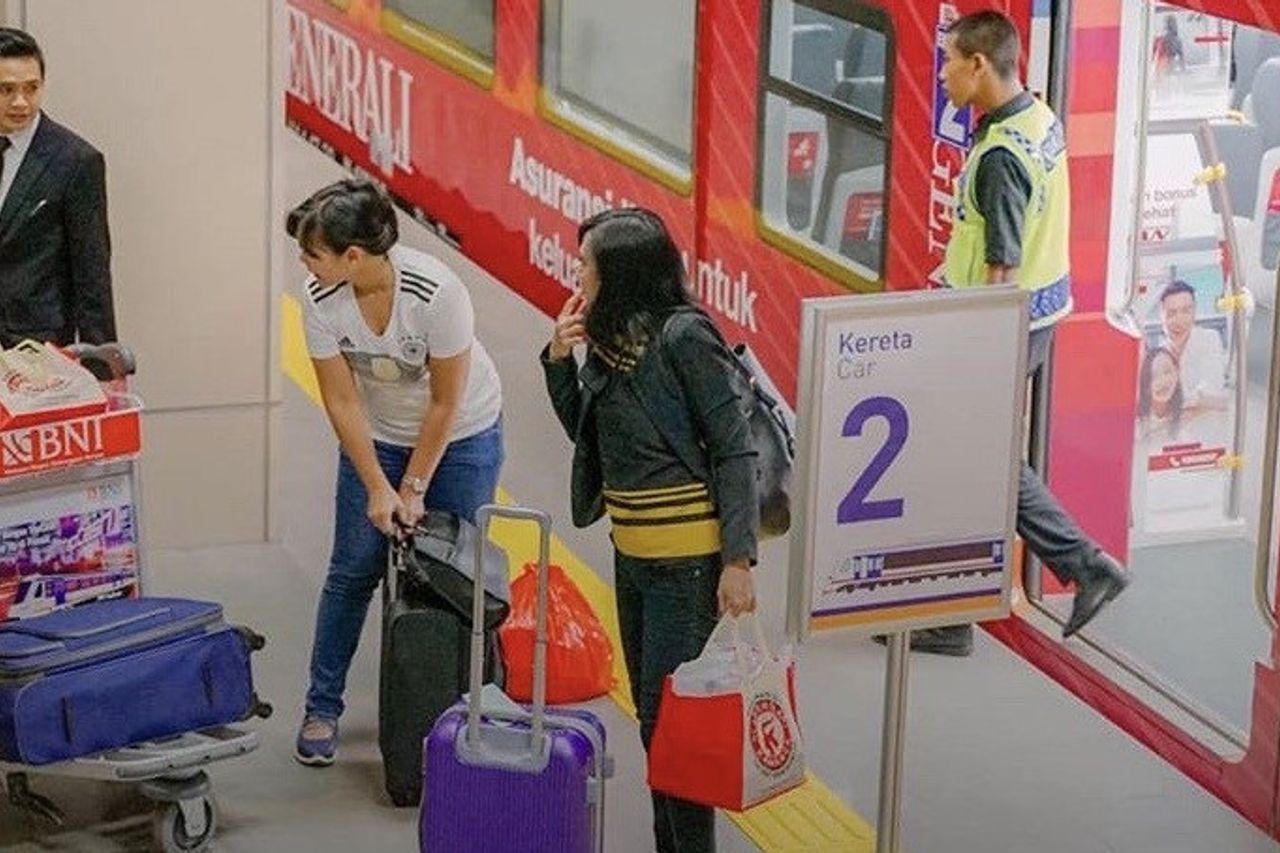 ソエッタ空港列車は洪水のために一時的に中断