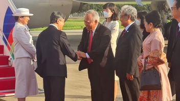 Emperor Of Japan Arrives In Indonesia