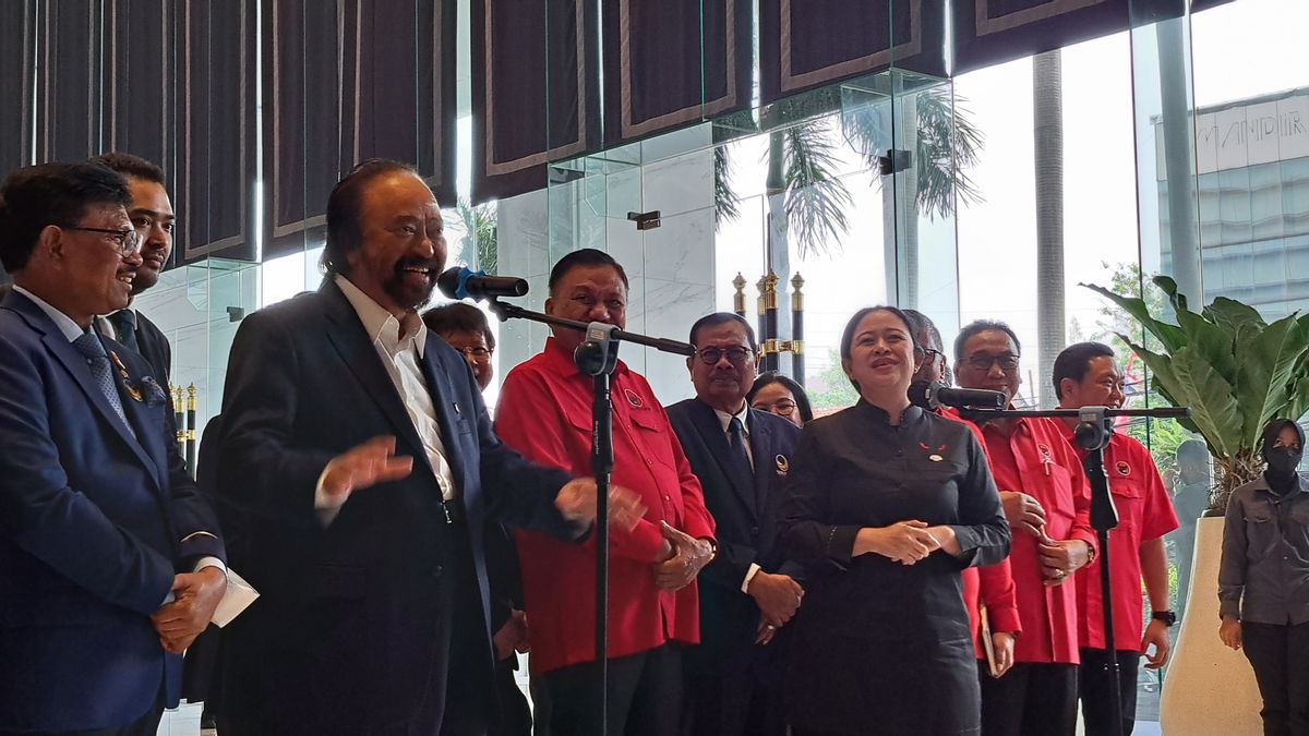 Puan's Political Safari Under Megawati's Order, Establishing Dialogue Between Political Parties Is Considered Important By PDIP