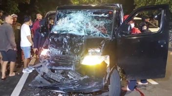 Quatre personnes critiques pour un accident consécutif à Kramat Jati, un membre de la police de Jaktim