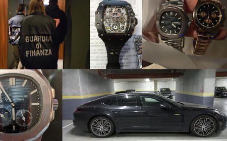 Polisi Eropa Sita Lamborghini, Porsche hingga Rolex di Kasus Penipuan Dana COVID-19