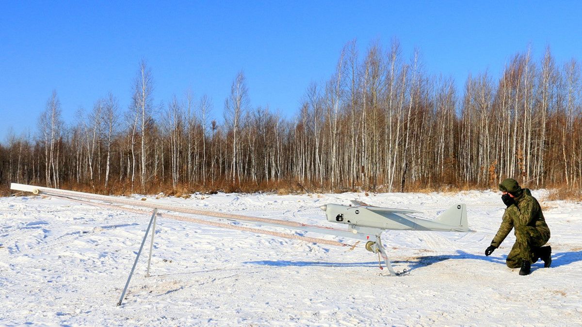 俄罗斯在乌克兰战争棉兰测试短程侦察无人机