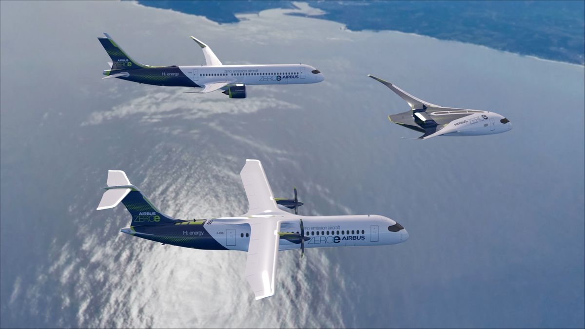 Airbus Buat MoU dengan Fortescue untuk Riset Hidrogen Bahan Bakar Pesawat Terbang