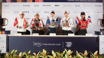 以下是4位参加西蒙尼亚太杯的印尼女高尔夫球手 