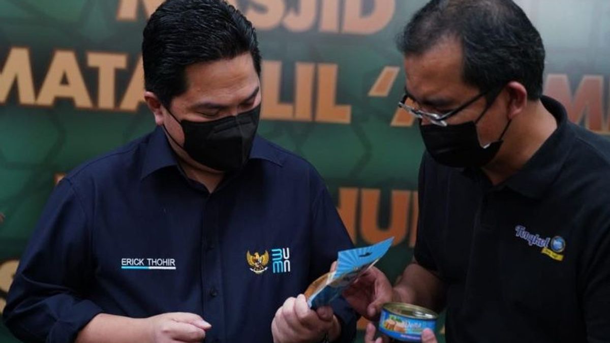 Inauguration Du Hub Halal Dans L’aire De Repos 72A De La Route à Péage Jakarta-Padalarang, Erick Thohir : Ouvert à Tous Les Acteurs Du Monde Des Affaires