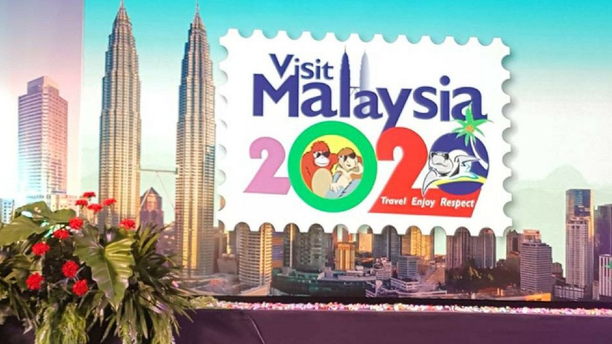 Visite de Malaisie 2020 : Le logo de la campagne touristique inondée