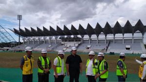 Menpora Optimistic That The 2024 PON Main Arena Will Be Completed By The End Of July